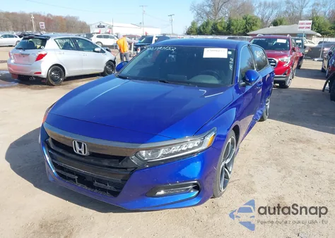 2019 Honda Accord Sport из США, поврежденный, VIN 1HGCV1F37KA032688